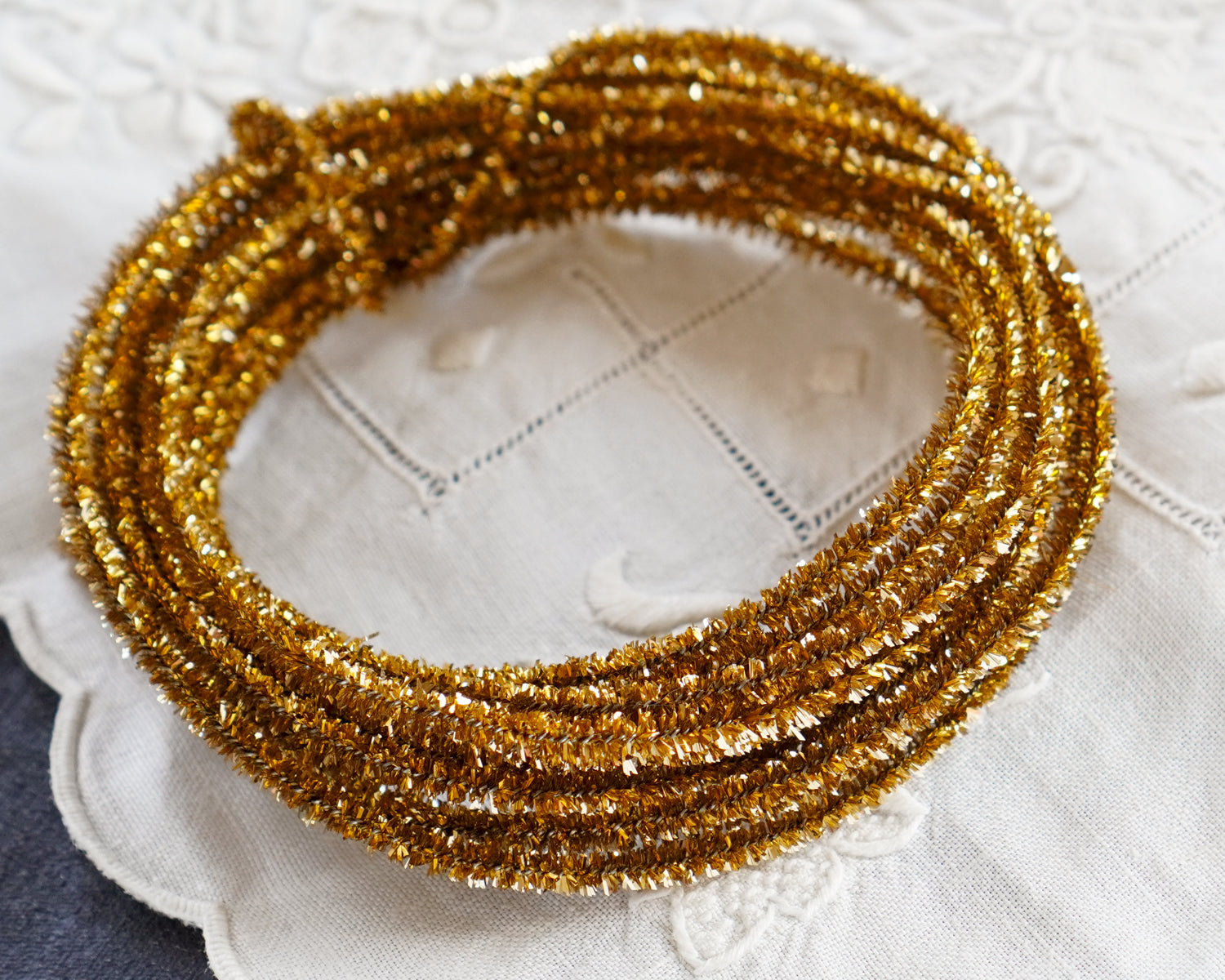 Gold Lurex Necklace Cord – HART