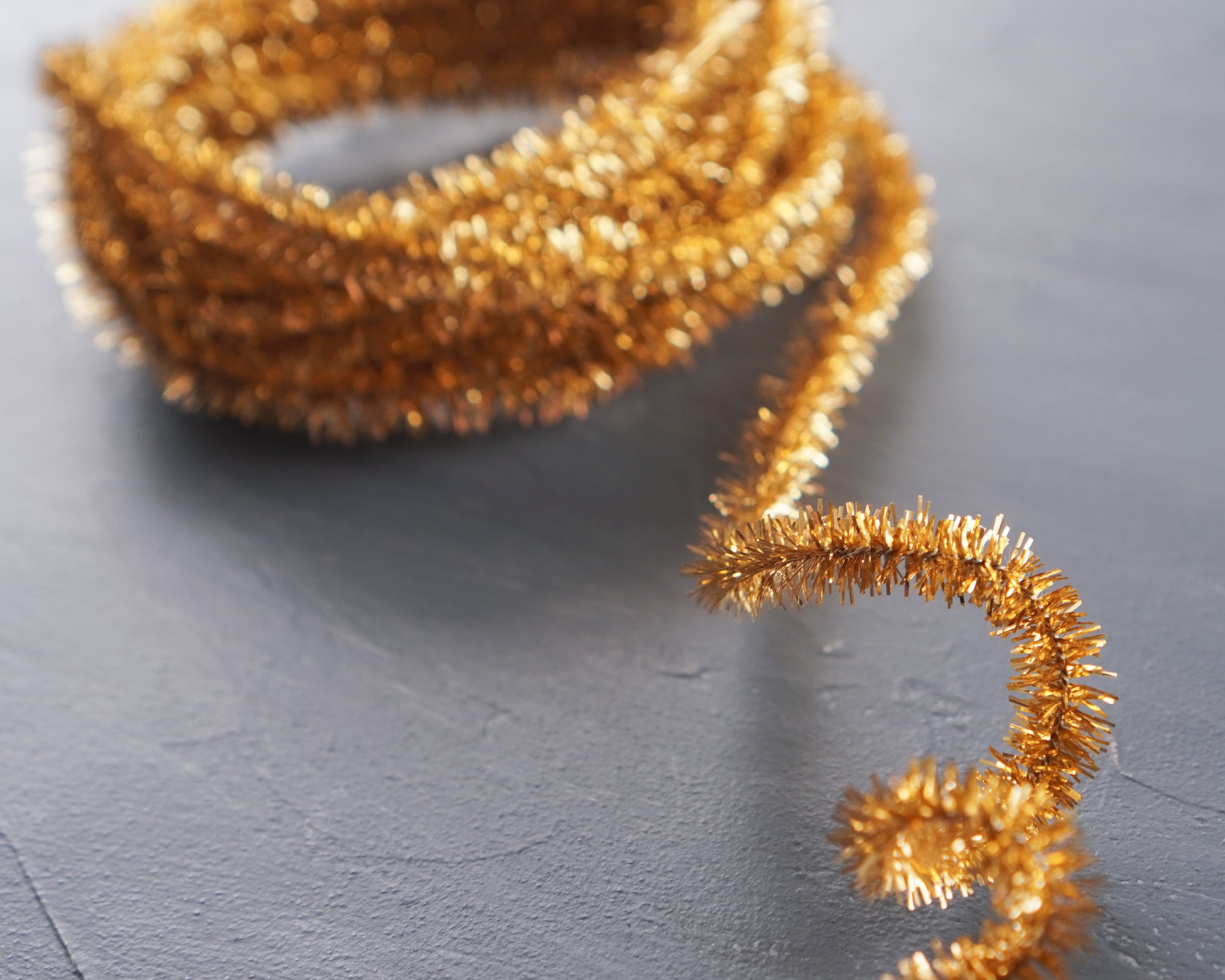 Luxury Sovereign Gold Chenille Pipe Cleaners